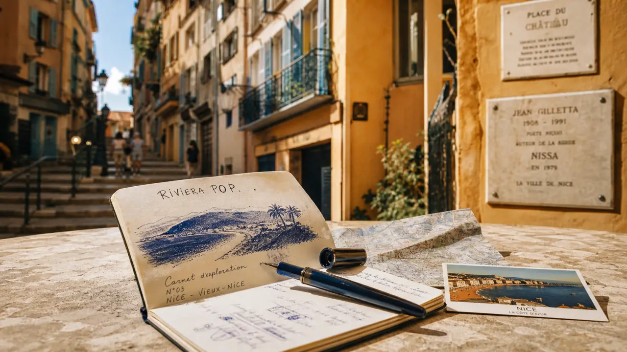 Centre du patrimoine nice : Vieux-Nice, carnet et rue niçoise