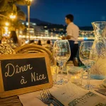 Dîner à Nice : table, bougies et terrasse, nice comments for restaurants