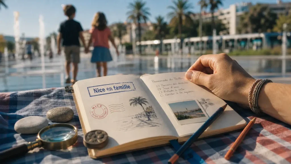 Famille en fete nice à Nice : jeux en famille au Paillon, carnet de mission