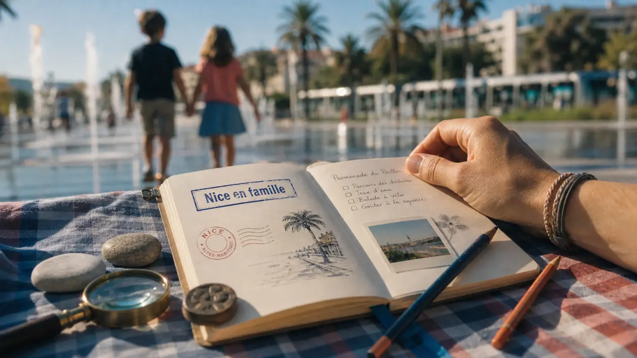 Famille en fete nice à Nice : jeux en famille au Paillon, carnet de mission