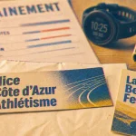 nice cote d azur athletisme, Bellet Festive sur flyer