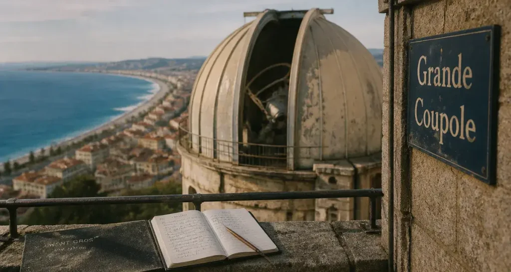 Observatoire de la cote d azur : Grande Coupole au Mont Gros