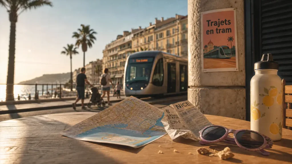 Où vivre à Nice en famille : trajets en tram et quartier à Nice