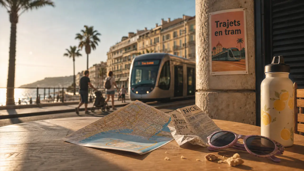 Où vivre à Nice en famille : trajets en tram et quartier à Nice