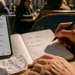 Quintonic nice activités : smartphone, carnet et sorties à Nice