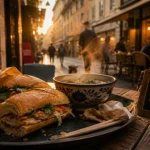 Restaurants chinois Nice : street food vietnamienne, ambiance golden hour