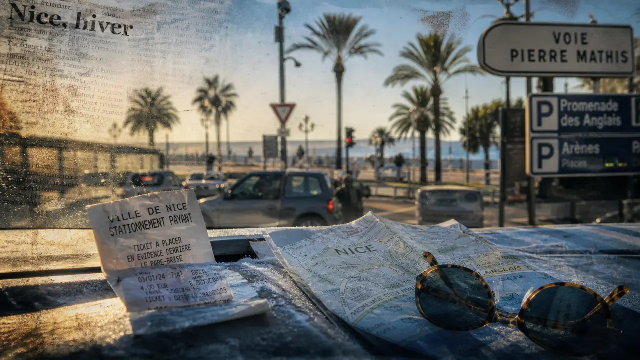 Voie rapide nice sorties : parking niçois près de la Promenade des Anglais