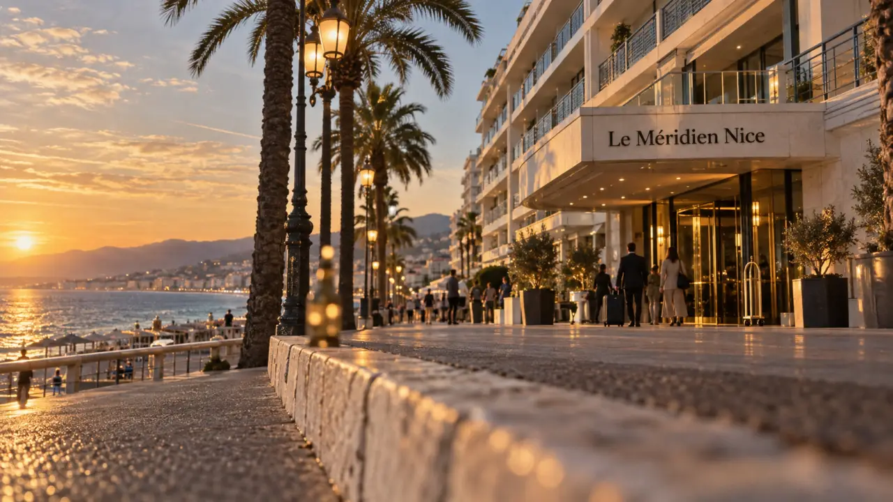 1 promenade des anglais nice : Le Méridien Nice face à la mer
