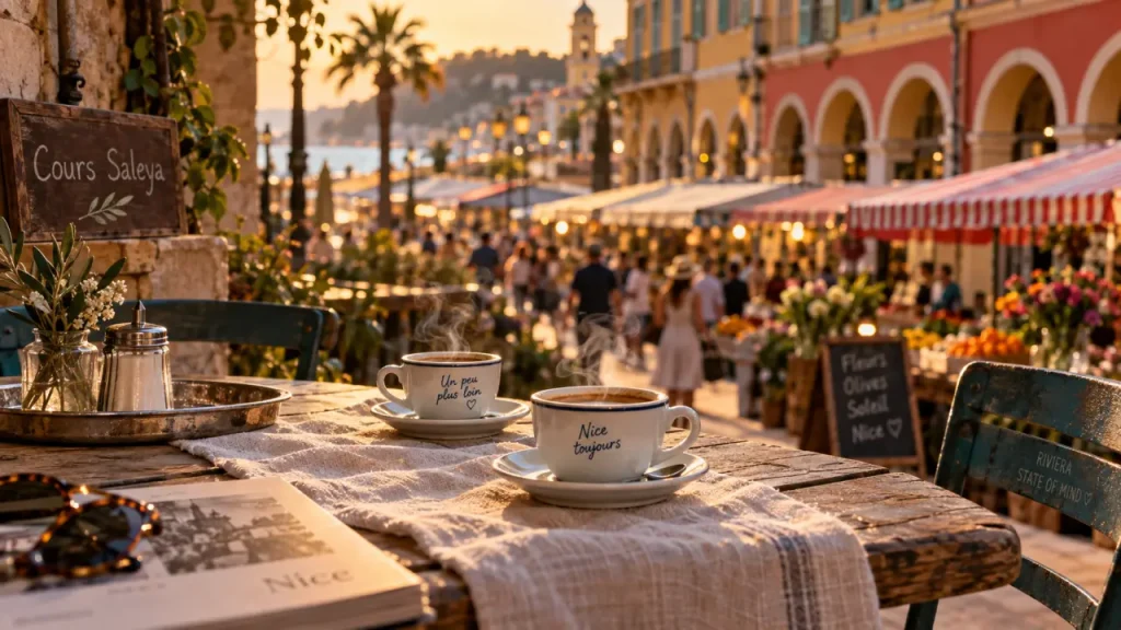 Café dans le Vieux Nice : 4 terrasses pour profiter du marché et du patrimoine