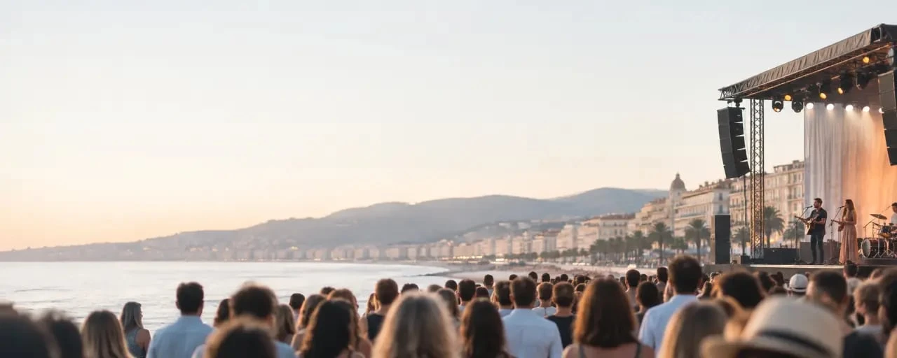 Gigs in Nice France : concert en plein air à Nice sur la Côte d’Azur