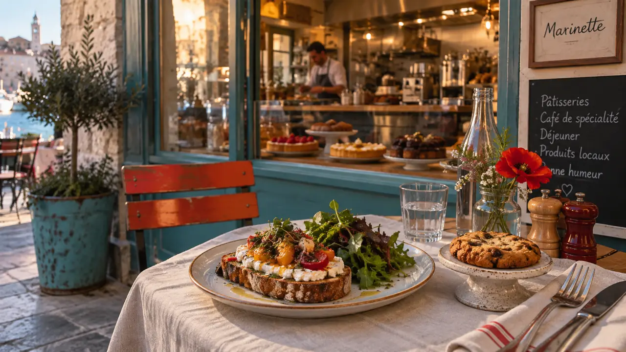 Marinette vieux nice, brunch en terrasse et desserts