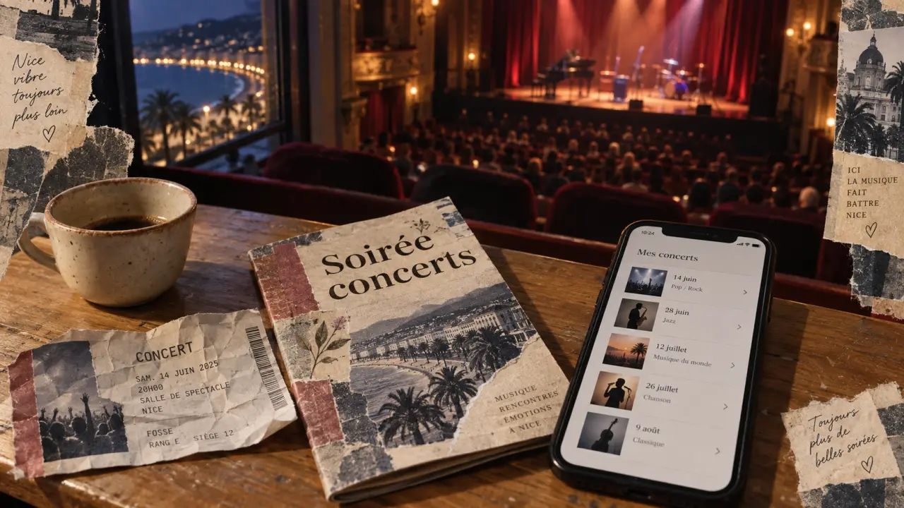 Nice concerts : salle niçoise intimiste et grande scène