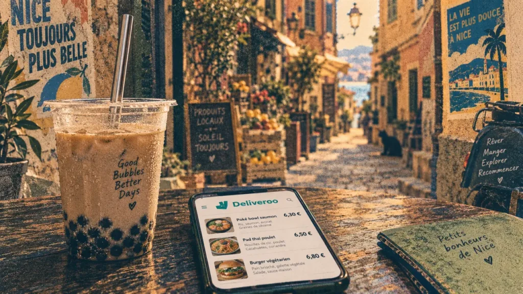 Bubble tea dans le Vieux-Nice : adresses, parfums et prix de 6,30 € à 6,80 €