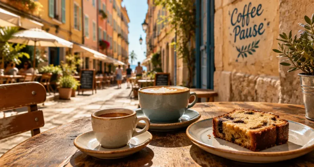 Coffee shop vieux nice : espresso et flat white au Vieux Nice