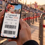 Reservation carnaval de nice 2026 : e-ticket numérique, tribunes et zones A/B